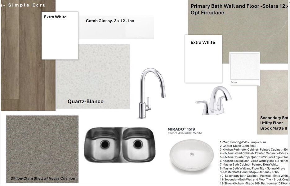 Sample of building materials used in homes in Chambers Creek, Willis (Image 3).