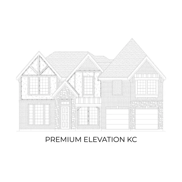 Representative rendering of the exterior for the Coventry 2F by First Texas Homes (Image 17).