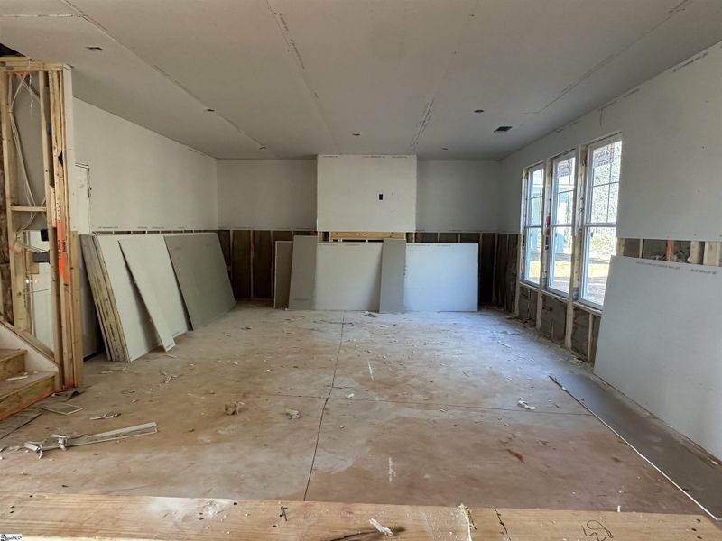 In-progress construction of a new home in Shiloh Trail, Wellford, SC (Image 14).