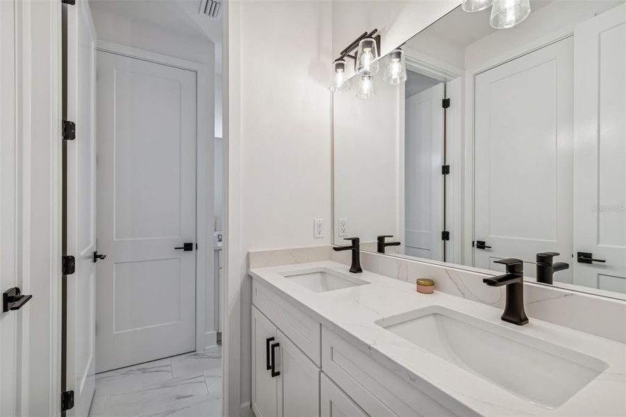 Furnished interior view inside a new home in , Tampa (Image 30).