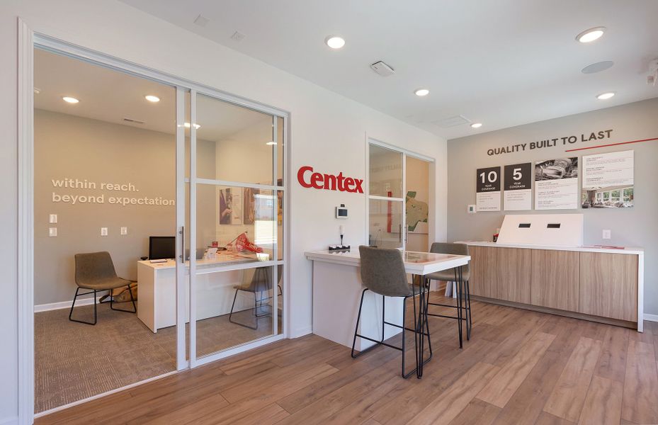 Furnished interior view inside a new home in Highlands of Carter's Station, Columbia (Image 8).