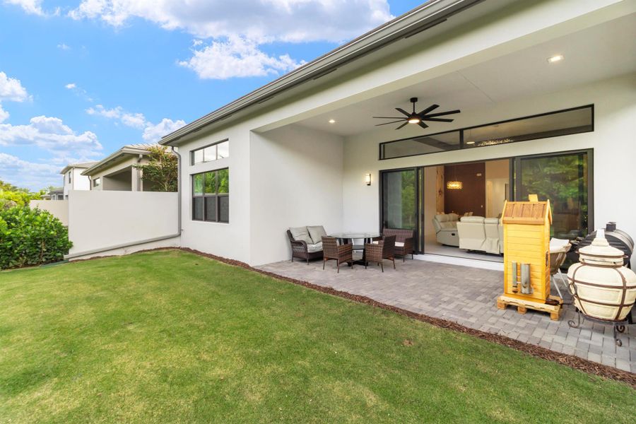 Exterior details and patio area of a home in , Boca Raton (Image 44). Exterior details and patio area of a home in , Boca Raton (Image 44).