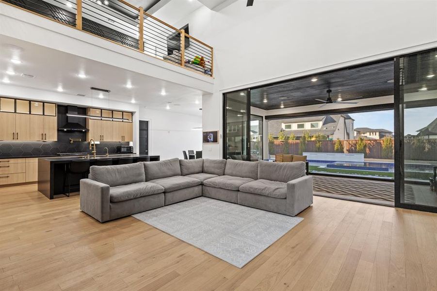 Furnished interior view inside a new home in , Frisco (Image 17).