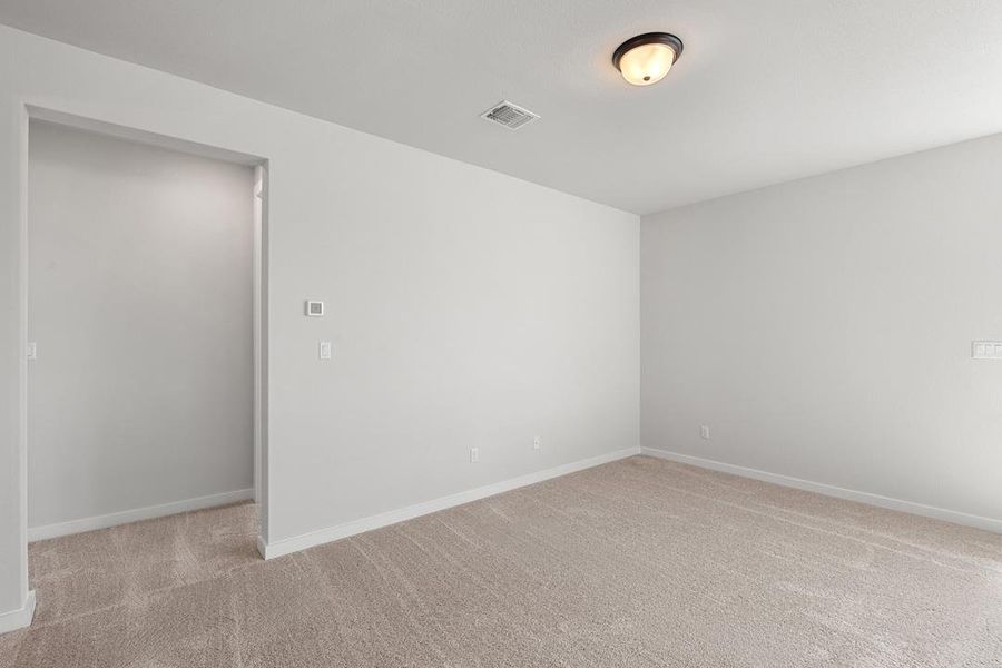 Spacious, unfurnished interior of a new home in Terrace Collection at Heritage, Dripping Springs (Image 25). Spacious, unfurnished interior of a new home in Terrace Collection at Heritage, Dripping Springs (Image 25).