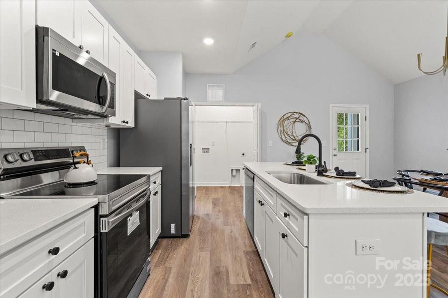 Furnished interior view inside a new home in , Kannapolis (Image 15). Furnished interior view inside a new home in , Kannapolis (Image 15).
