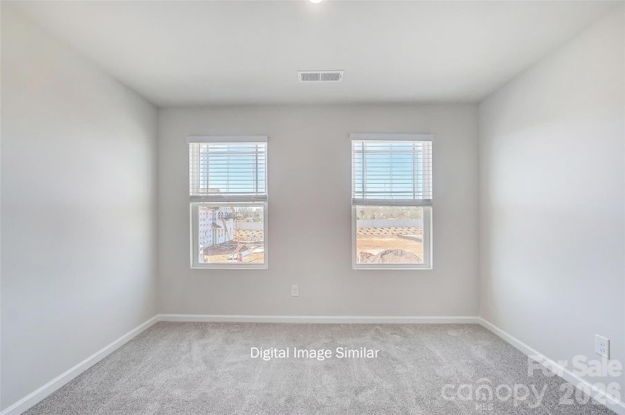 Spacious, unfurnished interior of a new home in Bailey Run, Charlotte (Image 16).