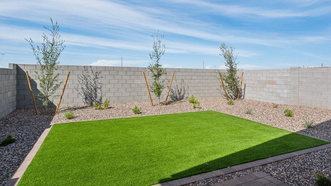 Exterior details and patio area of a home in Elena Trails, Maricopa (Image 21). Exterior details and patio area of a home in Elena Trails, Maricopa (Image 21).