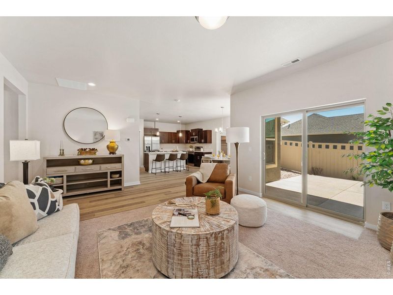 Furnished interior view inside a new home in , Fort Lupton (Image 6).
