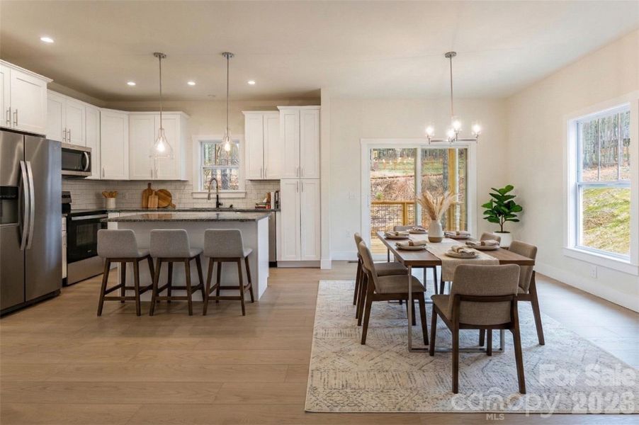Furnished interior view inside a new home in , Fairview (Image 15).