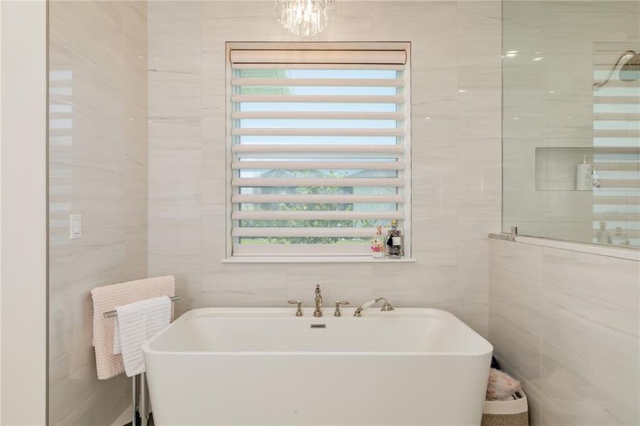 Furnished interior view inside a new home in , Palmetto (Image 47).