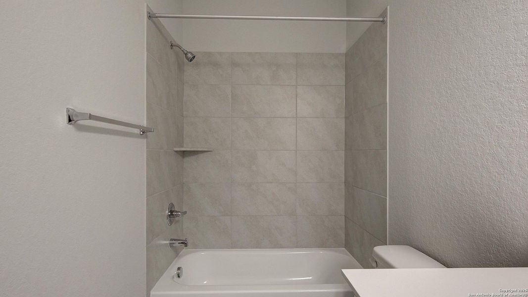 Furnished interior view inside a new home in Kallison Ranch 45', San Antonio (Image 4).