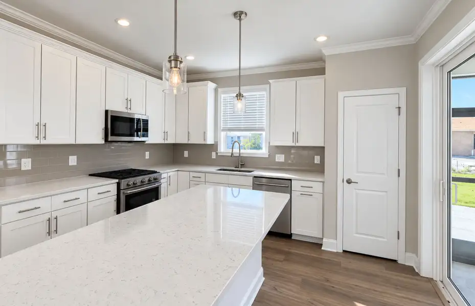 Furnished interior view inside a new home in Del Webb Wilmington at Mallory Creek, Leland (Image 17).