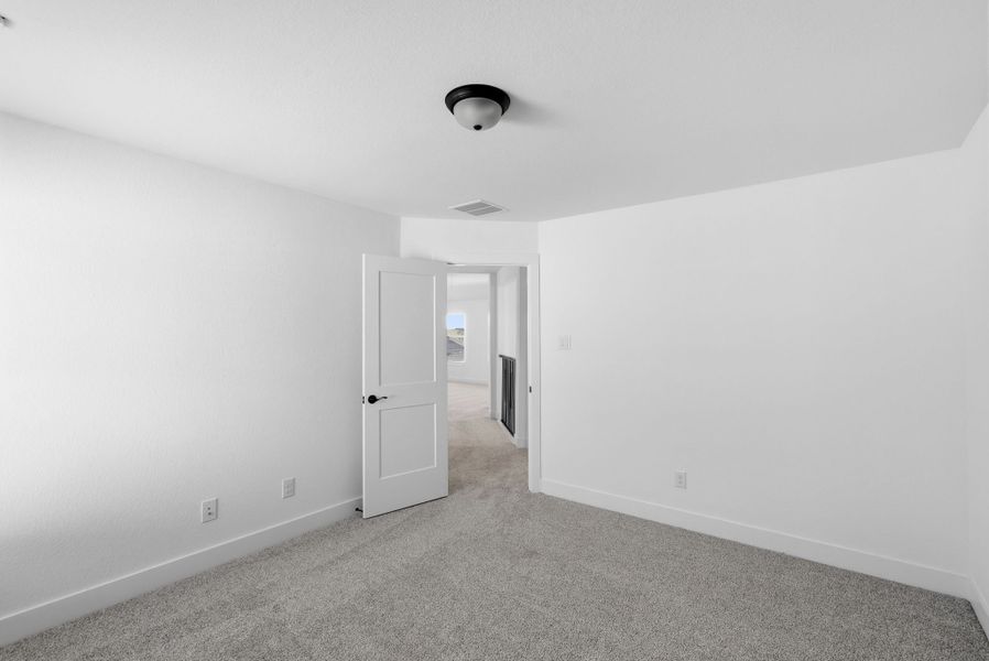 Spacious, unfurnished interior of a new home in Bridgeland, Cypress (Image 34). Spacious, unfurnished interior of a new home in Bridgeland, Cypress (Image 34).