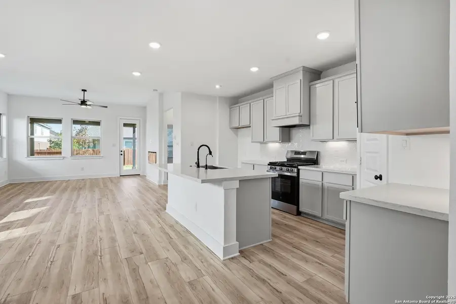 Furnished interior view inside a new home in Stillwater Ranch, San Antonio (Image 13). Furnished interior view inside a new home in Stillwater Ranch, San Antonio (Image 13).