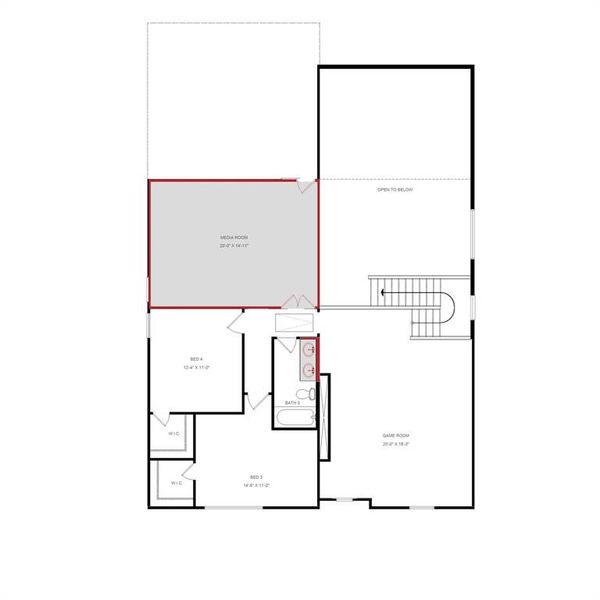 W/S #66539 / BG #3: 2nd Floor