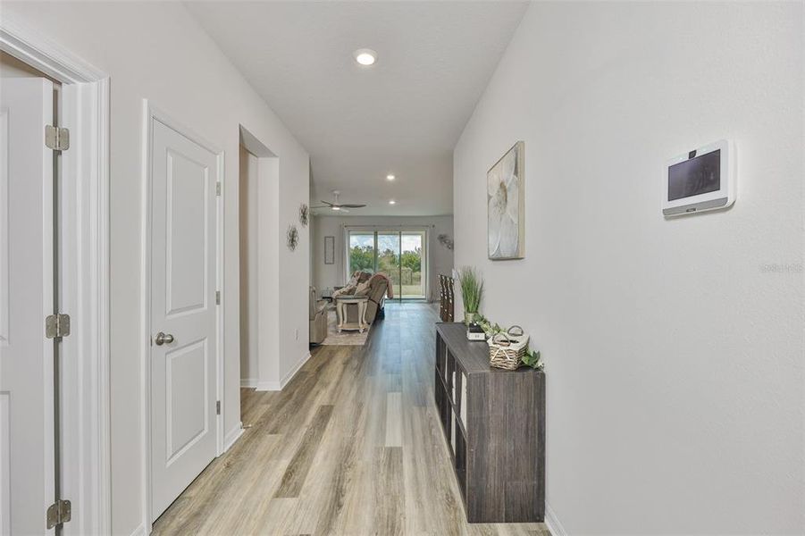 Furnished interior view inside a new home in Silverstone North, Palmetto (Image 17).
