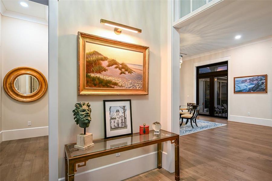 Furnished interior view inside a new home in , Palmetto (Image 5).