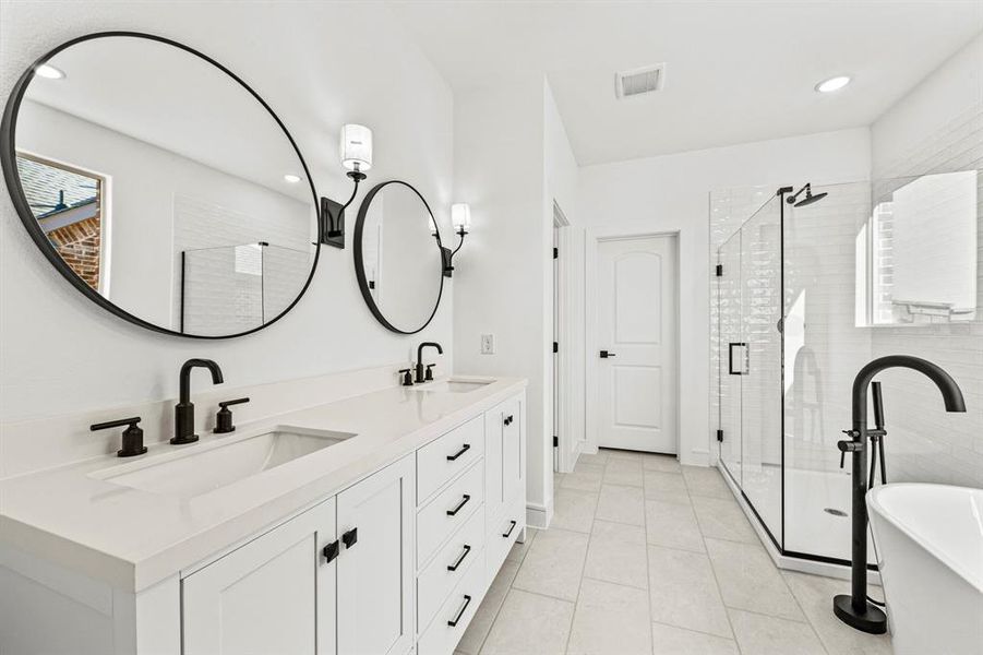 Furnished interior view inside a new home in Creekshaw, Royse City (Image 10). Furnished interior view inside a new home in Creekshaw, Royse City (Image 10).