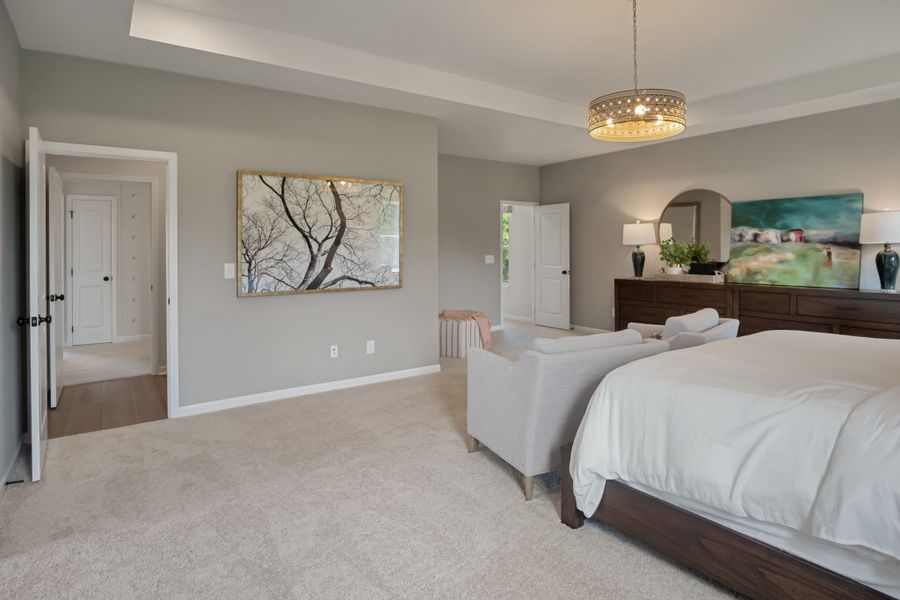 Furnished interior view inside a new home in Hampshire Hills, Columbia (Image 19).