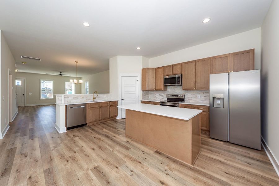 Furnished interior view inside a new home in , Huger (Image 8).