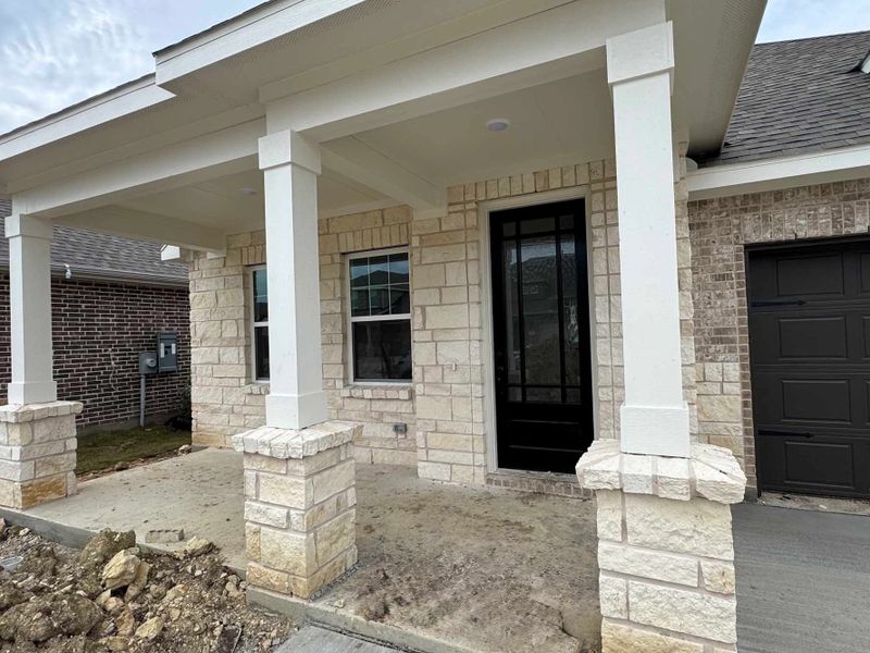 Front Porch Construction Progress