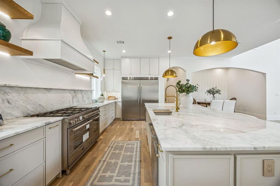 Furnished interior view inside a new home in , Dallas (Image 18).