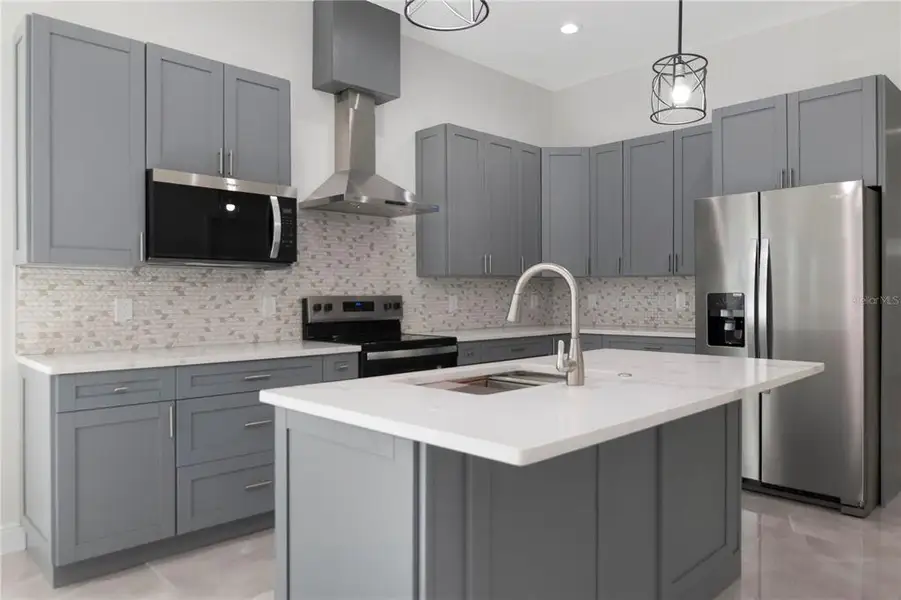 Furnished interior view inside a new home in , Tampa (Image 7).