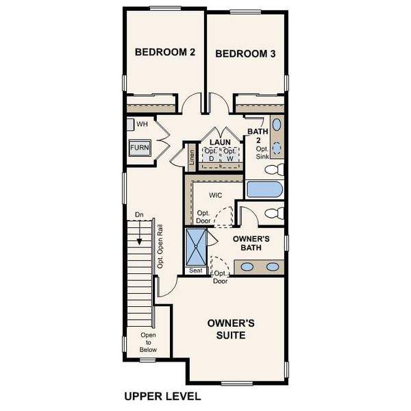 2D floor plan layout of this home in Windler, Aurora, CO (Image 4).