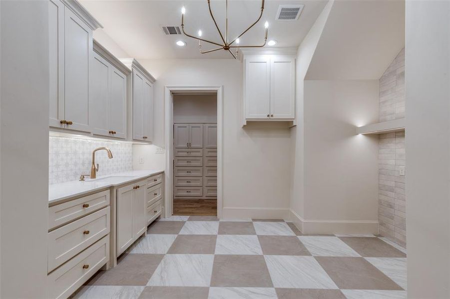 Furnished interior view inside a new home in , Denton (Image 11).