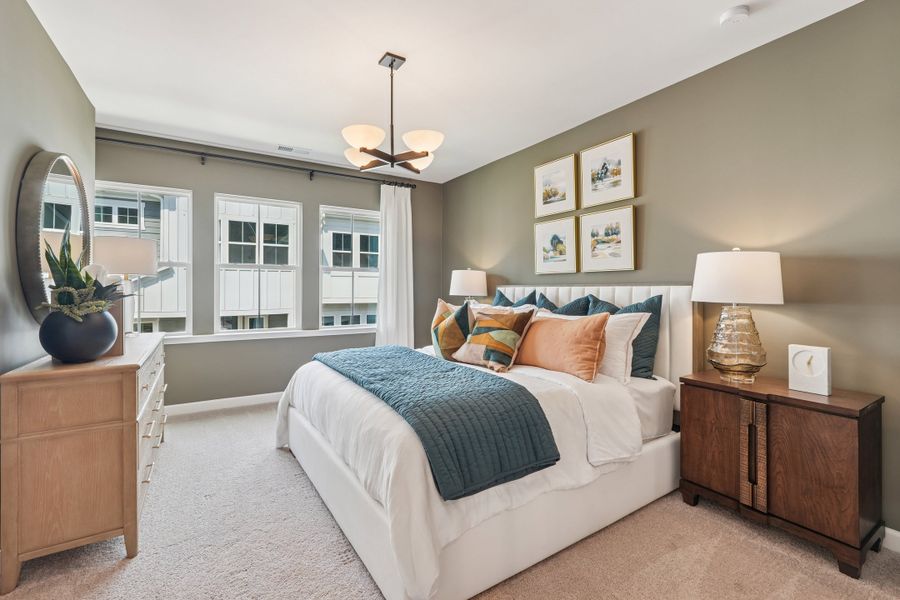 Representative furnished interior of a home built from the Sampson by Tri Pointe Homes in Holding Village, Wake Forest (Image 9). Representative furnished interior of a home built from the Sampson by Tri Pointe Homes in Holding Village, Wake Forest (Image 9).