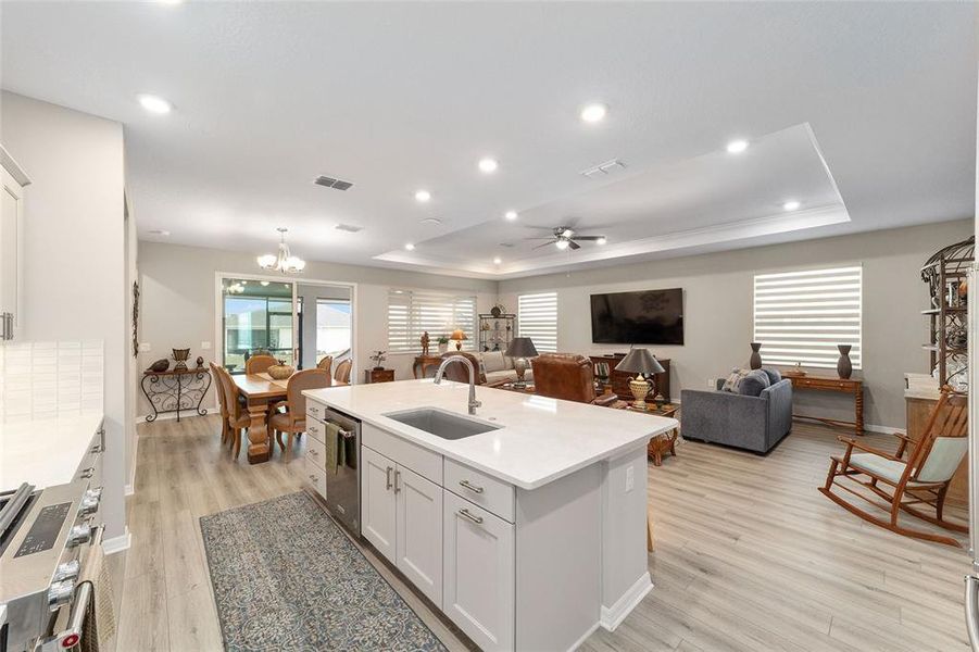Furnished interior view inside a new home in , Ocala (Image 18).