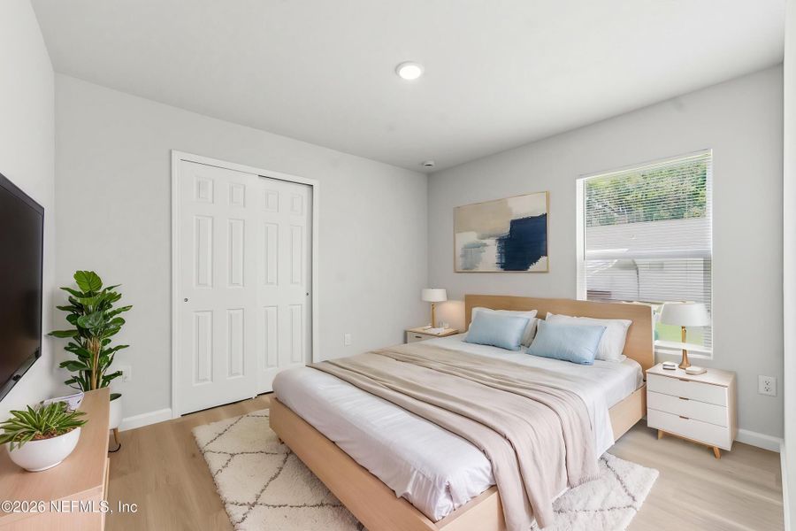 Furnished interior view inside a new home in , Jacksonville (Image 18). Furnished interior view inside a new home in , Jacksonville (Image 18).