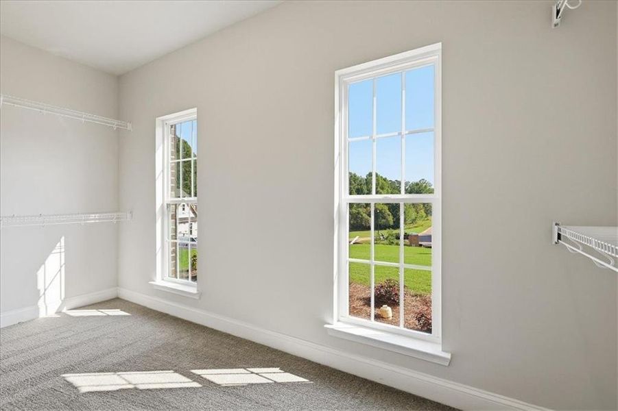 Spacious, unfurnished interior of a new home in Bradley Gin, Monroe (Image 44).
