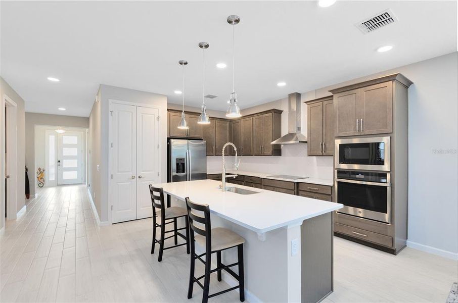 Furnished interior view inside a new home in Eden at Crossprairie, St. Cloud (Image 7).