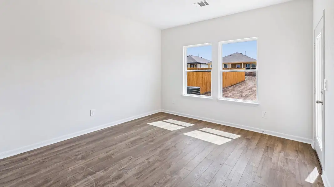 Spacious, unfurnished interior of a new home in Prairie Lakes, Buda (Image 16).