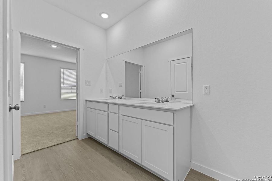 Furnished interior view inside a new home in Parkside: Coastline Collection, New Braunfels (Image 4).