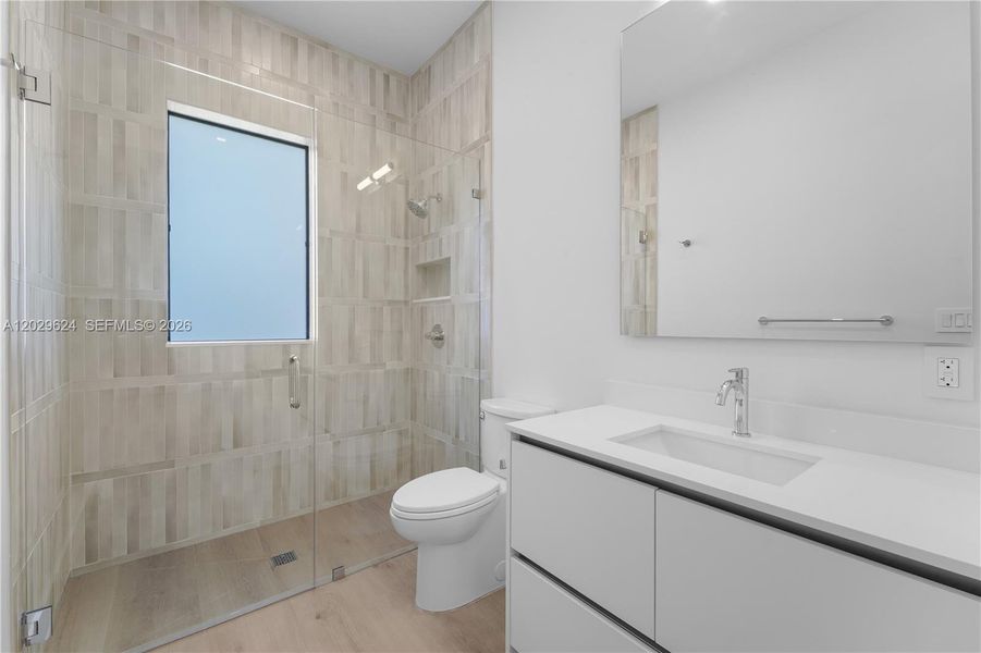 Furnished interior view inside a new home in , Miami (Image 36).