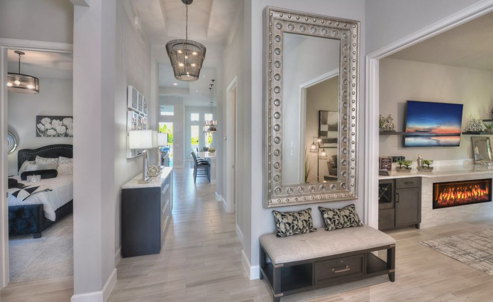 Furnished interior view inside a new home in Mosaic, Daytona Beach (Image 7).
