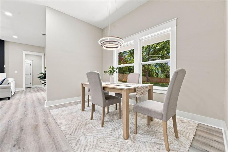 Furnished interior view inside a new home in , Douglasville (Image 17).