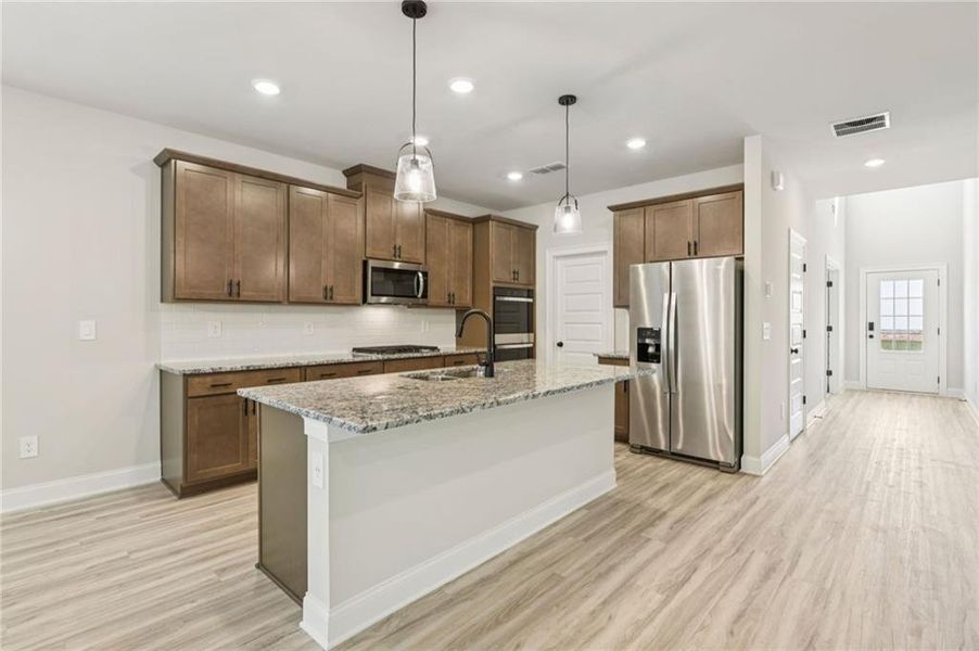 Furnished interior view inside a new home in Martin Springs - Estate Series, Lawrenceville (Image 16). Furnished interior view inside a new home in Martin Springs - Estate Series, Lawrenceville (Image 16).