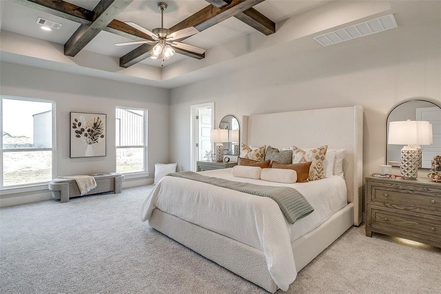 Furnished interior view inside a new home in Rocky Top Ranch, Reno (Image 5). Furnished interior view inside a new home in Rocky Top Ranch, Reno (Image 5).