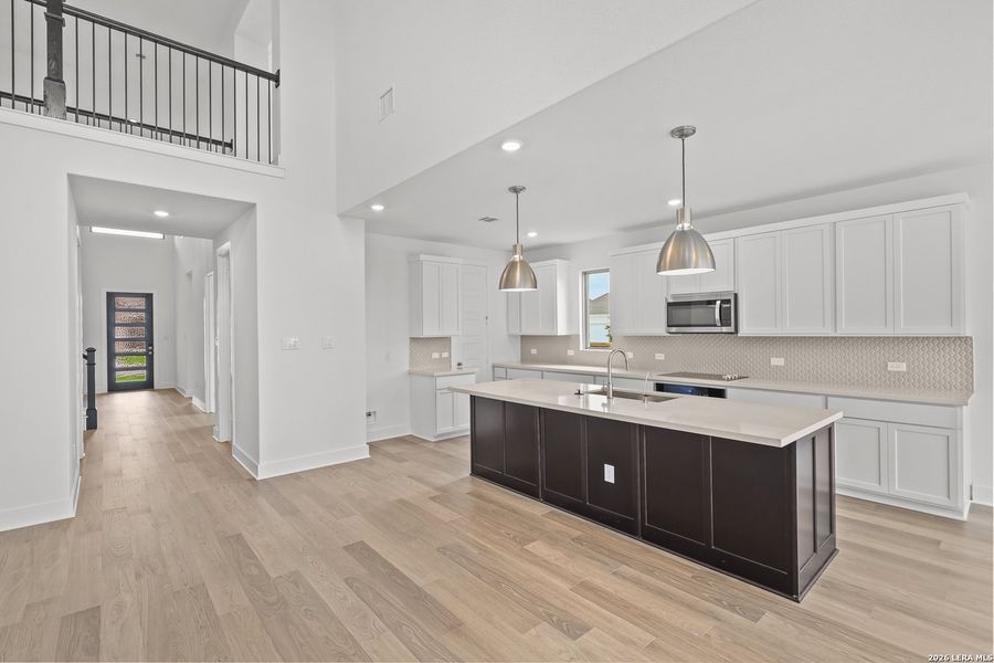 Furnished interior view inside a new home in Megan's Landing, Castroville (Image 17).