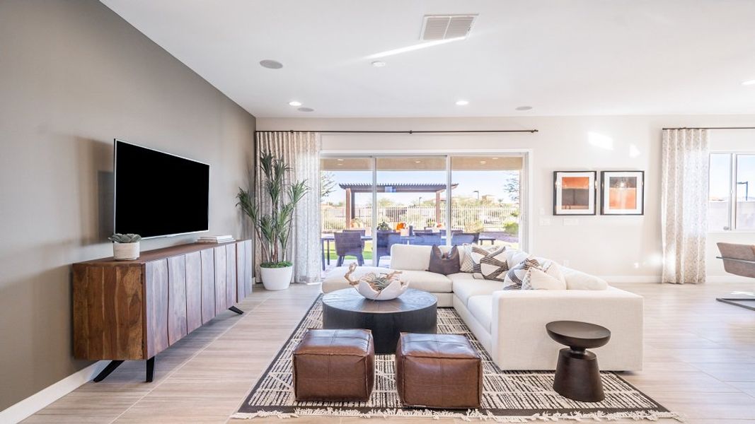 Furnished interior view inside a new home in Estrella, Goodyear (Image 5).