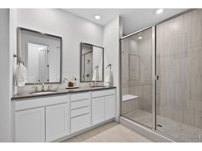Furnished interior view inside a new home in Sunset Village, Erie (Image 17).