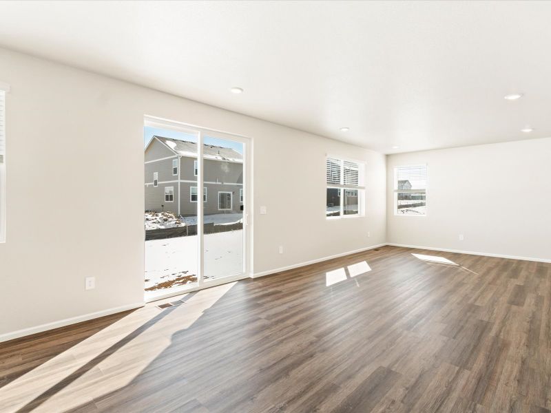 Spacious, unfurnished interior of a new home in Paint Brush Hills, Peyton (Image 8). Spacious, unfurnished interior of a new home in Paint Brush Hills, Peyton (Image 8).