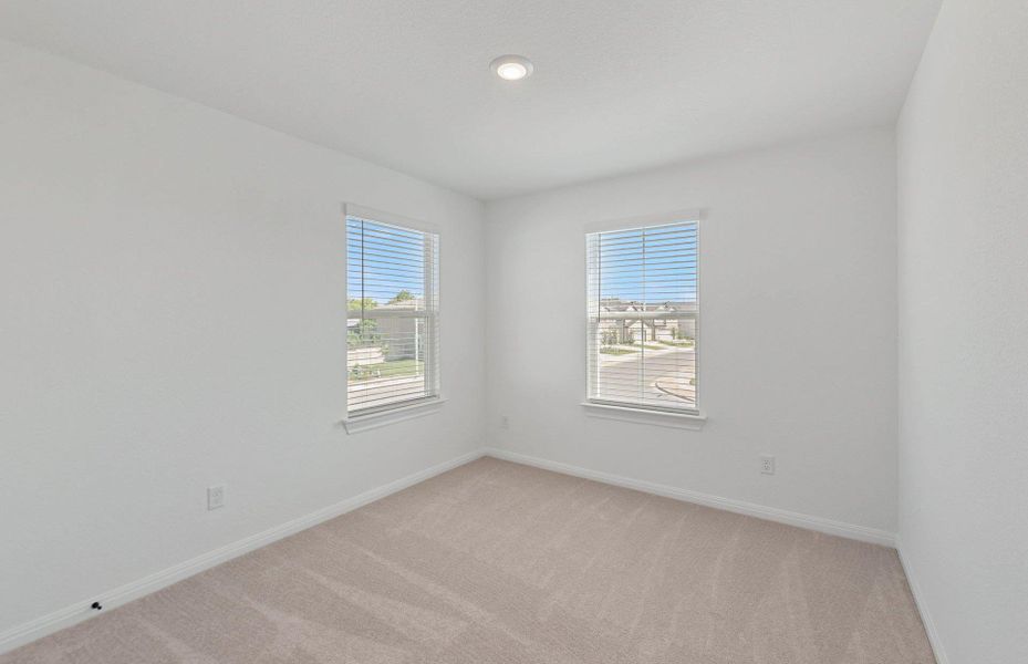 Spacious, unfurnished interior of a new home in Horizon Lake, Leander (Image 14). Spacious, unfurnished interior of a new home in Horizon Lake, Leander (Image 14).