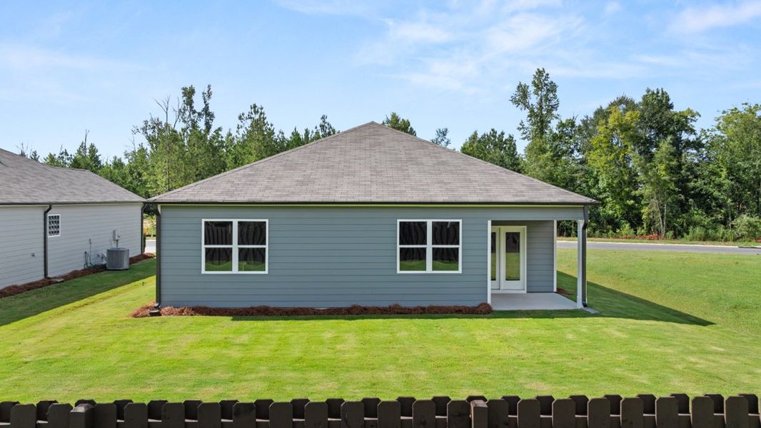 Representative exterior details of a home built from the KERRY by D.R. Horton in Northberry, Rome (Image 25).