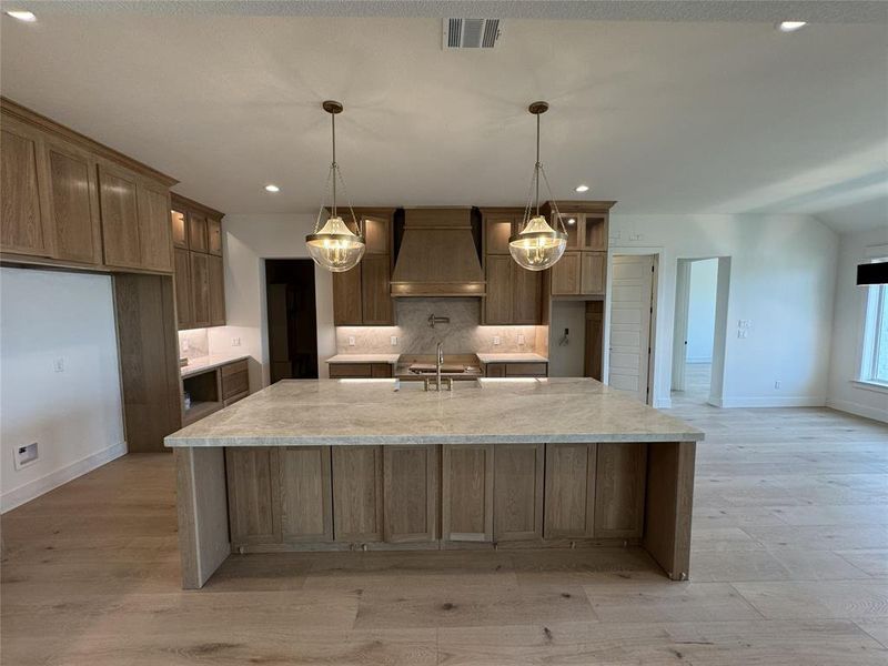 Furnished interior view inside a new home in Summit Ranch, Aledo (Image 6). Furnished interior view inside a new home in Summit Ranch, Aledo (Image 6).