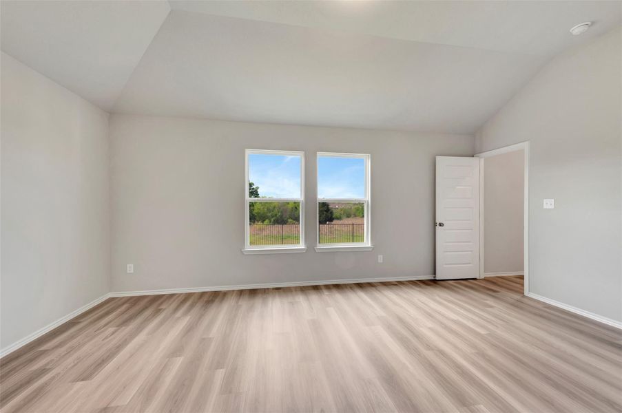 Spacious, unfurnished interior of a new home in Carillon, Manor (Image 39).