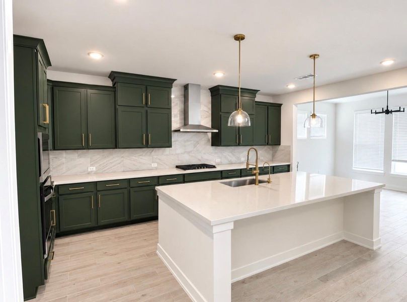 Furnished interior view inside a new home in Candela, Richmond (Image 6).